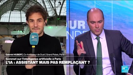 Sommet sur l'IA à Paris : le modèle de "Dust", la pépite française de l'IA • FRANCE 24
