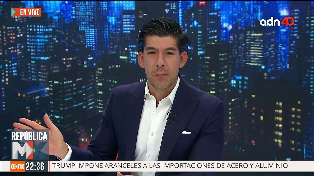 Donald Trump barre parejo e impone aranceles del 25% al acero y alumino I República Mx