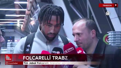 Tim Jabol Folcarelli, transfer görüşmeleri için Trabzon'a geldi