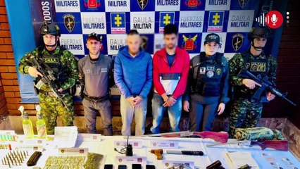 Cayeron dos sanguinarios extorsionistas del Tren de Aragua que azotaban a comerciantes de Bogotá