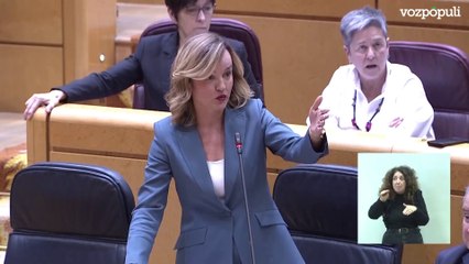 Encontronazo entre una senadora del PP y Pilar Alegría por su candidatura en Aragón