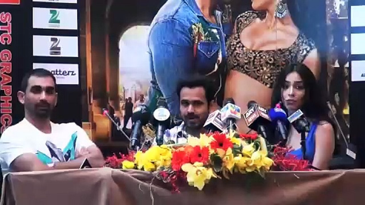 Bollywood actor Emraan Hashmi and Pakistani actress Humaima Malick in Dubai