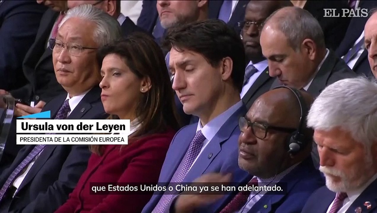 Ursula von der Leyen sobre la IA: "Europa no llega tarde a la carrera"
