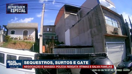 Sequestro, surtos e correria: polícia resgata vítimas e salva vidas
