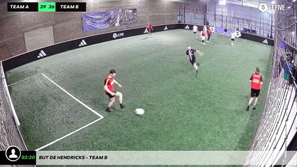 But de Hendricks - Team B