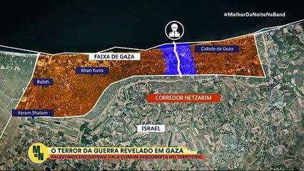 Palestinos encontram vala comum ao tentar voltar para casa