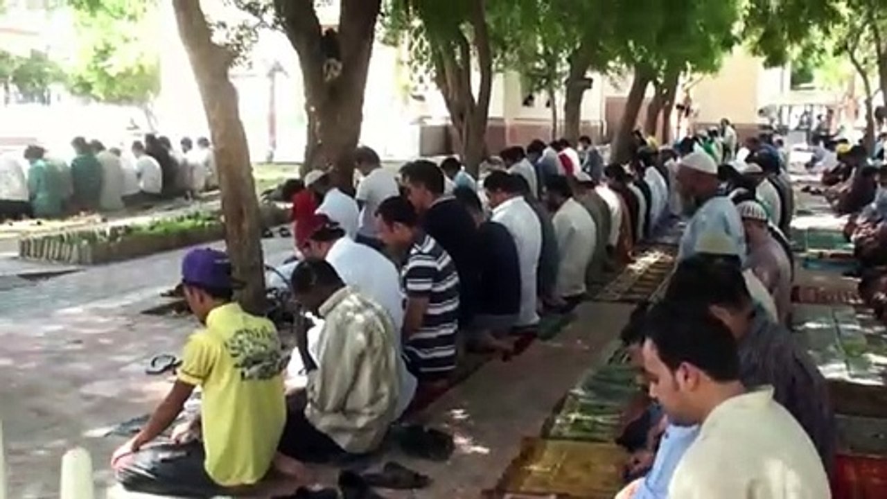 Readers complain about overcrowding in mosques during Friday prayers..