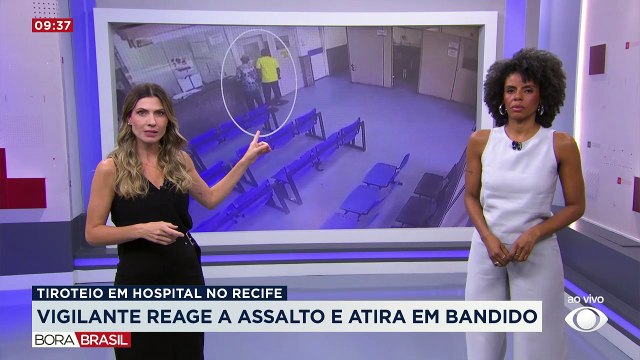 Vigilante reage a assalto e atira em bandido dentro de hospital no Recife