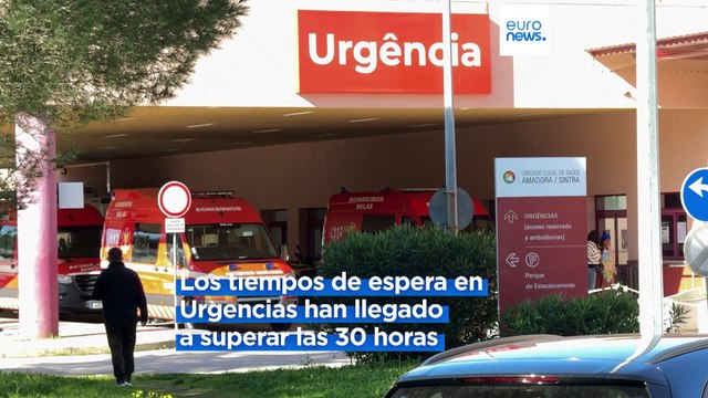 Urgencias cerradas, falta de profesionales y colas: los hospitales portugueses penden de un hilo