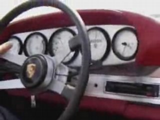 Porsche Speedster sur le circuit du Mans