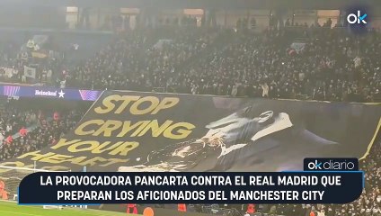 La provocadora pancarta contra el Real Madrid que preparan los aficionados del Manchester City