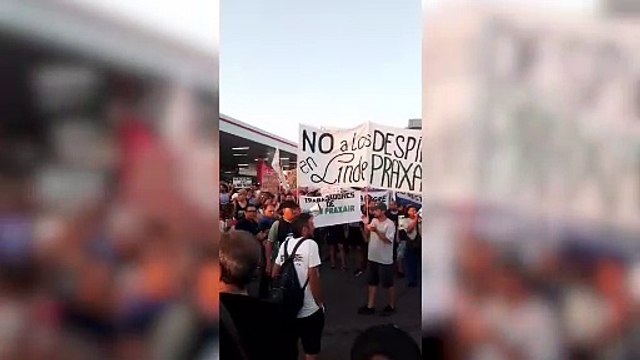Los trabajadores de Linde-Praxair resisten a los despidos