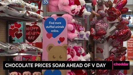 Chocolate Prices Soar Ahead of V Day