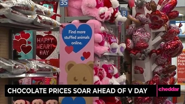 Chocolate Prices Soar Ahead of V Day