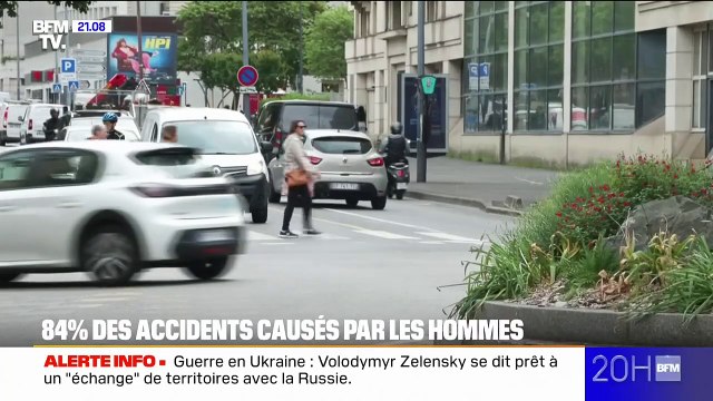 84% des accidents mortels de la route causés par des hommes