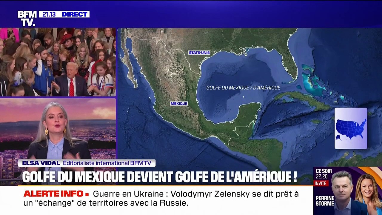 Google Maps rebaptise le "Gofle du Mexique" en "Golfe du Mexique/d'Amérique": Donald Trump réagit
