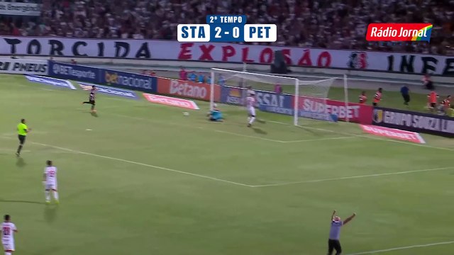 GOL DE THIAGUINHO SANTA CRUZ 2 X 0 PETROLINA - CAMPEONATO PERNAMBUCANO - 16 01 2025