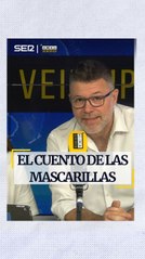 Héctor de Miguel y el cuento de las mascarillas