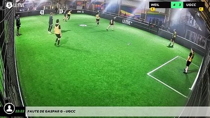 Faute de Gaspar G - Ugcc