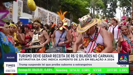 Turismo deve movimentar R$ 12 bilhões com o Carnaval de 2025, projeta confederação do setor