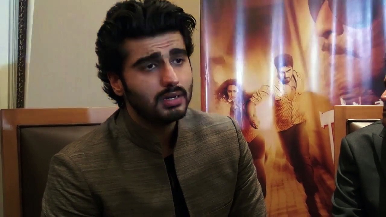 Arjun Kapoor, Sonakshi Sinha and Manoj Bajpai were in Dubai to promote their new film Tevar