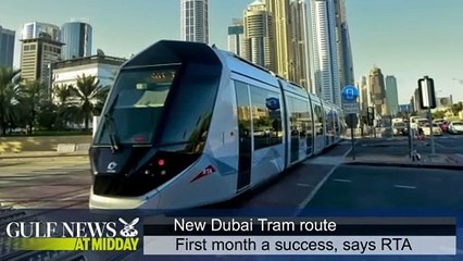 New Dubai Tram route - GN Midday