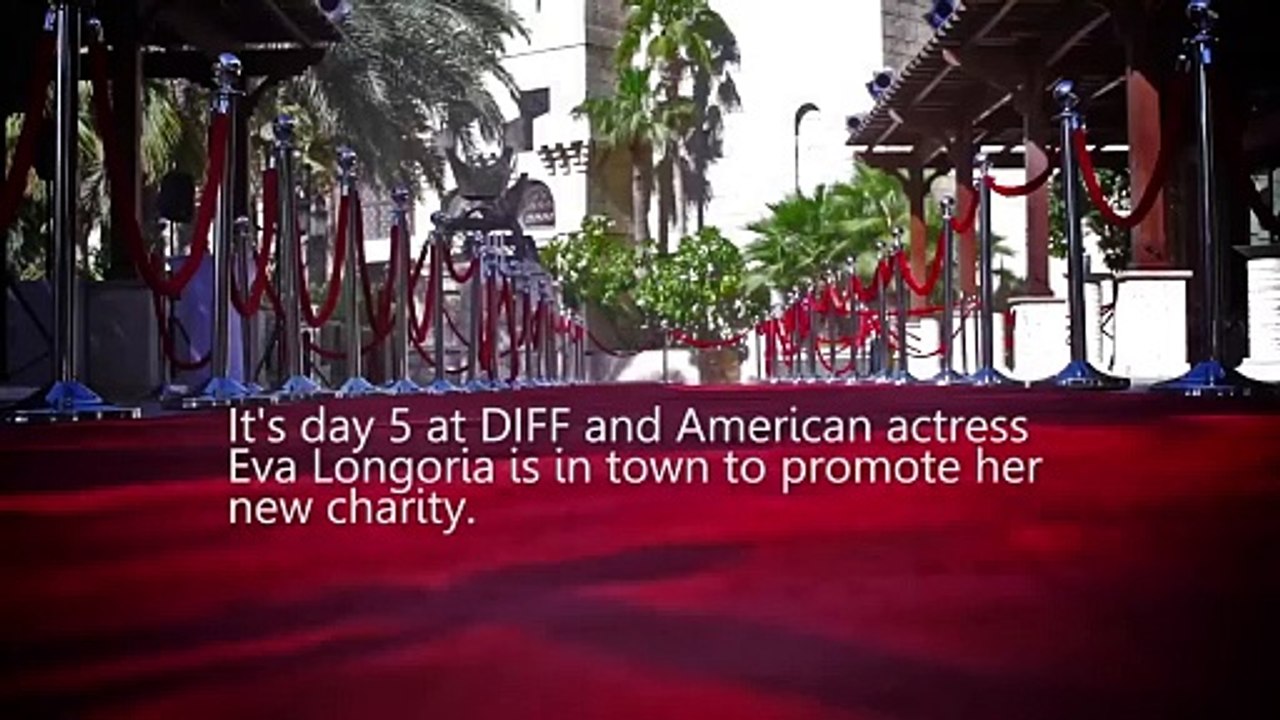 Hollywood star Eva Longoria headlines Dubai charity event at Diff 2014