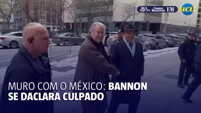 Bannon se daclara culpado de desvio de fundos