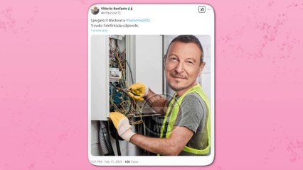 A Sanremo salta subito l'audio: le reazioni sui social degli spettatori