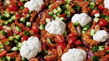 Chicken Shawarma Sheet-Pan Dinner Is The Ultimate Weeknight Hack