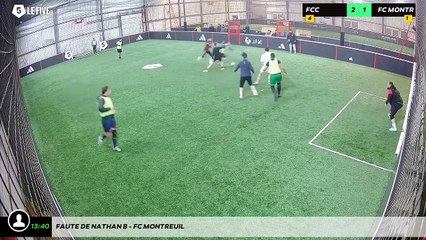 Faute de Nathan B - Fc Montreuil