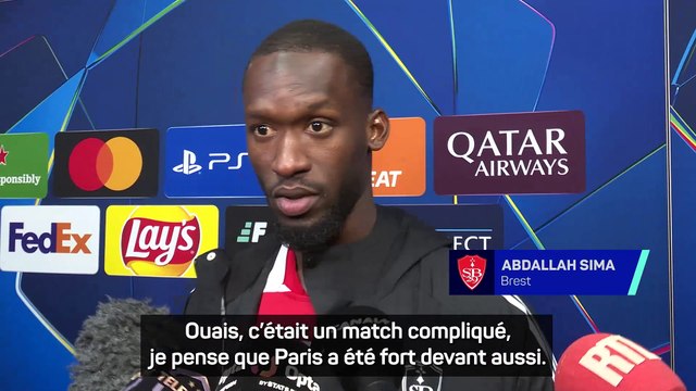 Brest - Sima : “Je pense qu’on a manqué de réussite”