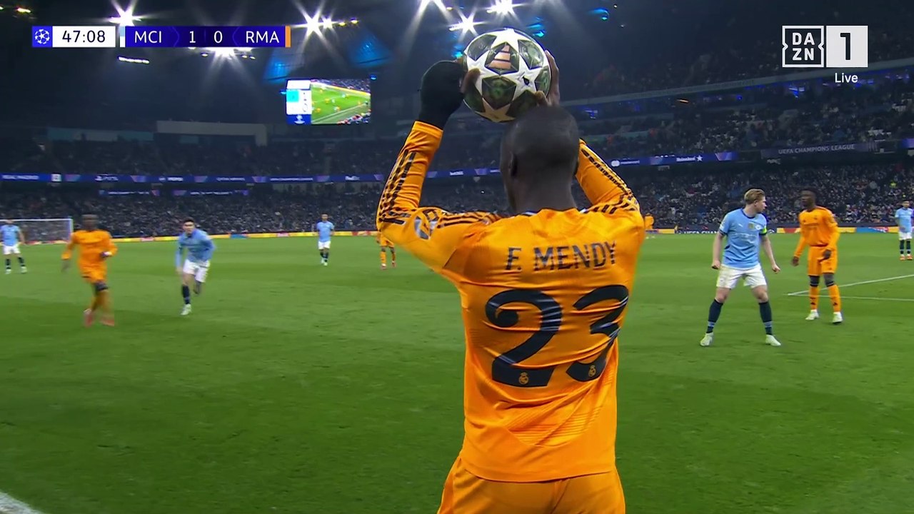 دوري أبطال أوروبا  سمانشستر سيتي - إنجلترا  ريال مدريد - إسبانيا  دور خروج المغلوب الشوط الثاني 2025-02-11