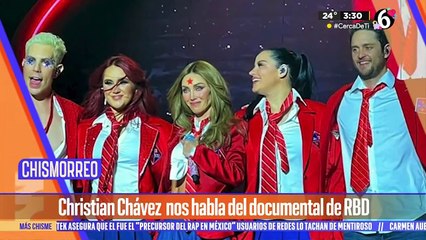 Christian Chávez habla del documental de RBD