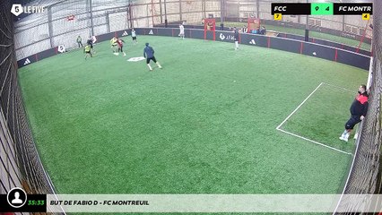 But de Fabio D - Fc Montreuil