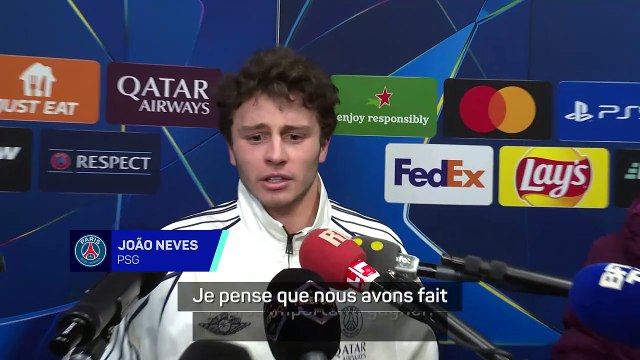 PSG - Neves : “Nous avons fait le plus important : gagner”