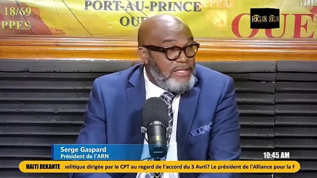 Prezidan ARN kwè pa gen anyen ki ka fèt si ensekirite a pa rezoud