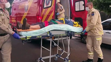 Idoso cai de escada e fica ferido no Bairro Universitário