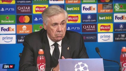 Rueda de prensa Ancelotti tras el City 2 - Madrid 3