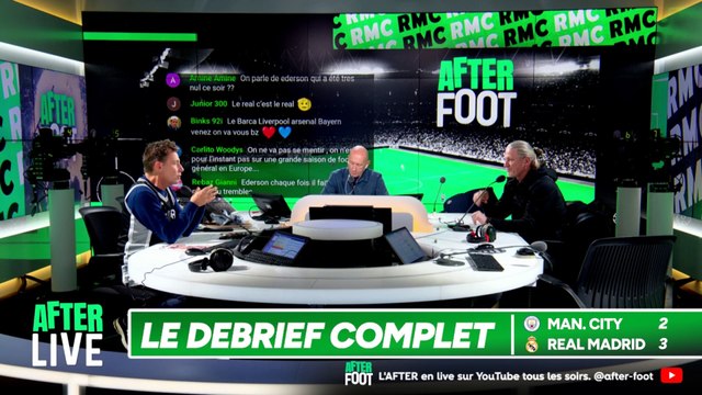 Man. City 2-3 Real Madrid : Le débrief complet de l'After Foot
