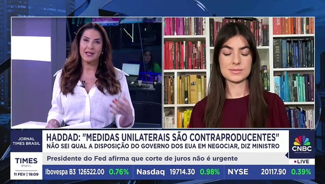 Haddad comenta taxas de Trump em exportação de aço e alumínio; Fiesp e Abal também se manifestam