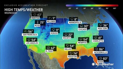 Snow starts to accumulate in DC
