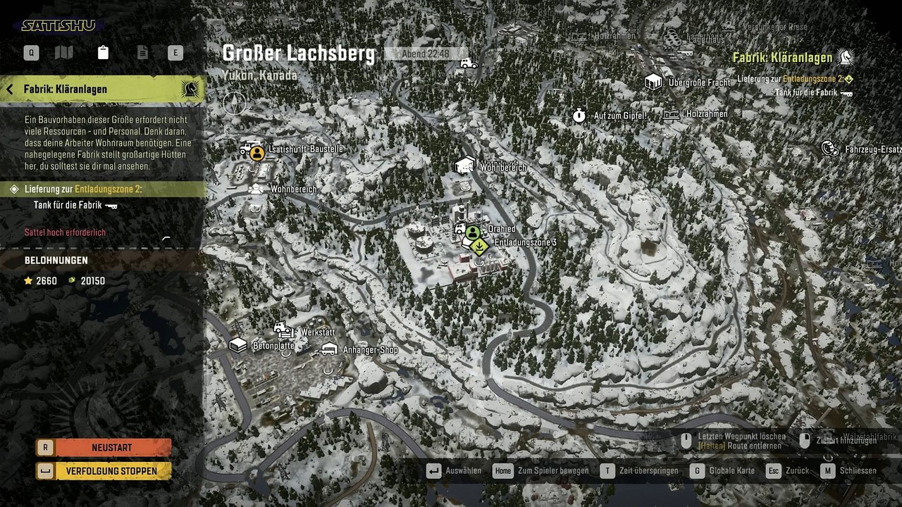 Auf dem Weg zum Tank für die Fabrik. | SnowRunner | Ep. 53