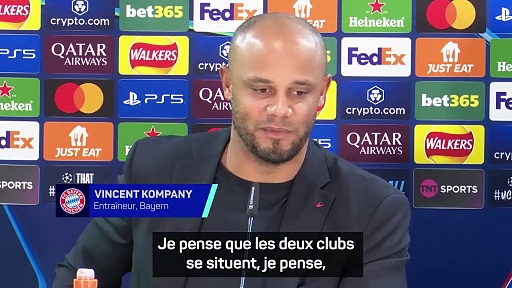 Bayern - Kompany : “Un stade à respecter, un match à gagner”