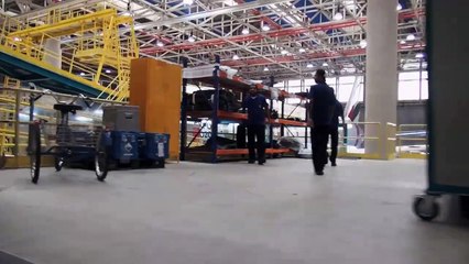 A tour around Emirates' aircraft maintenance facility