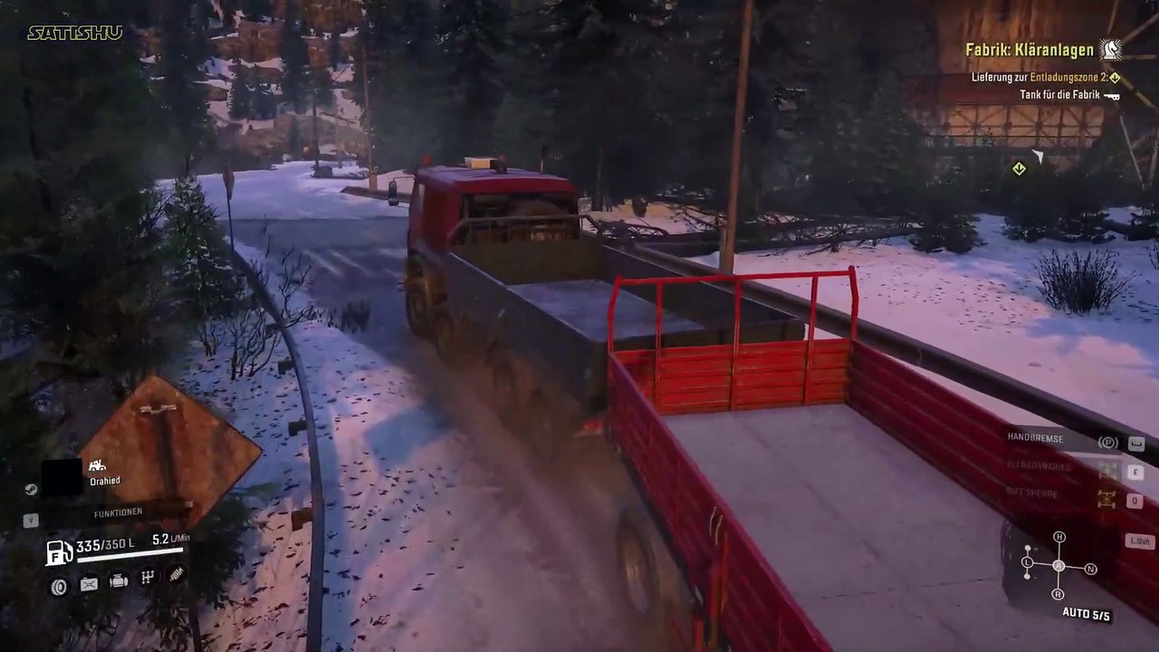 Holzplanken für die Unterkunftsfabrik. | SnowRunner | Ep. 56