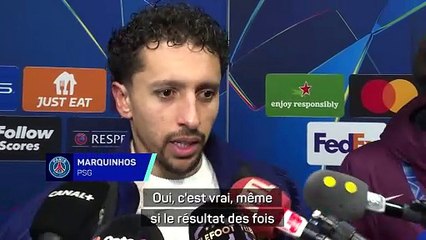 Marquinhos : “Ça fait vraiment la différence quand on a cette efficacité”