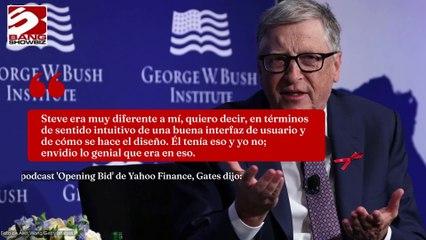Steve Jobs era un 'genio' en cuanto a interfaz de usuario y diseño, dice Bill Gates