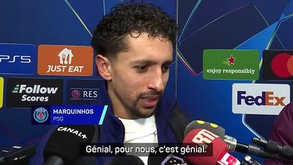 Marquinhos : “Le coach a su trouver la position pour que Dembélé soit encore plus tueur”