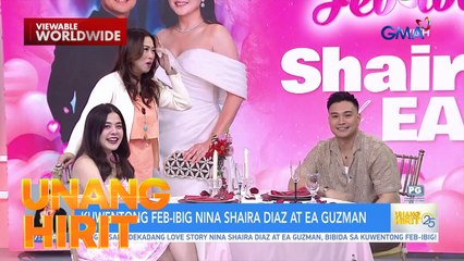 Ano ang unang gagawin nina Shaira at EA pagkatapos ng kasal?! | Unang Hirit